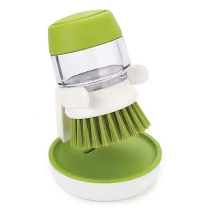 Cleanease™ Soap Dispensing Palm Brush